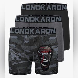 3 Pk Boys Athletic Boxer Briefs